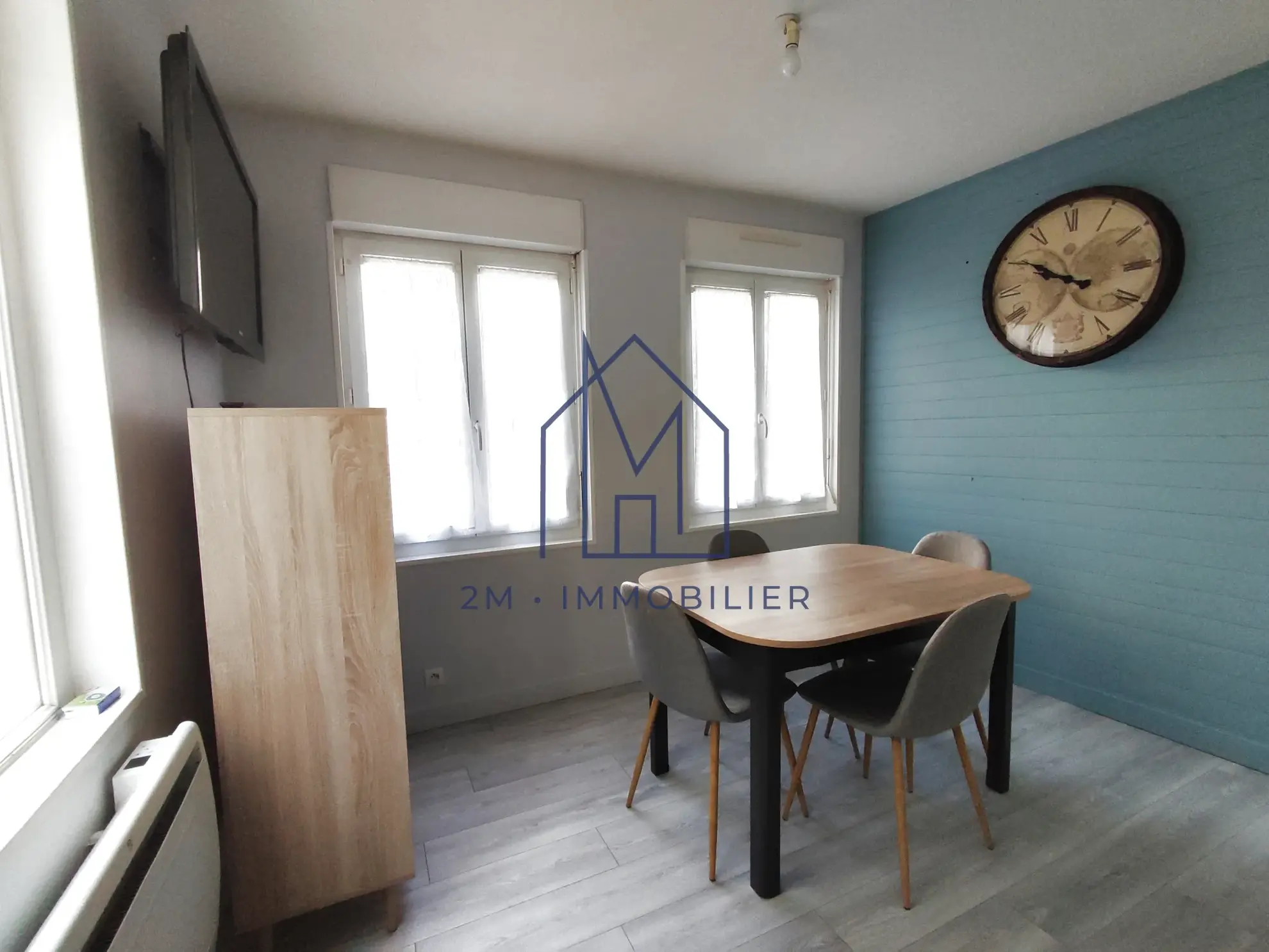 Maison en copropriété proche du port du Tréport - 2 chambres, séjour lumineux 