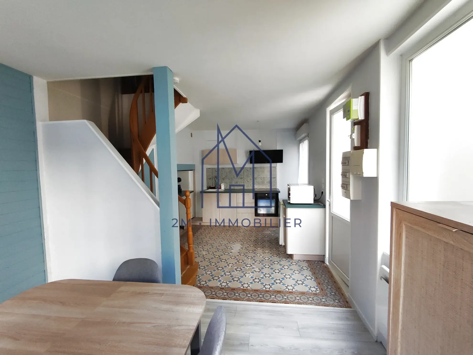 Maison en copropriété proche du port du Tréport - 2 chambres, séjour lumineux 