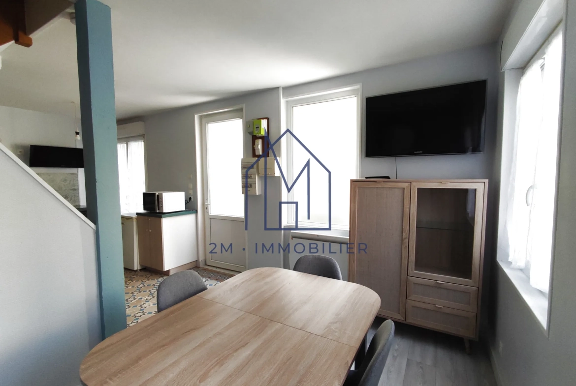 Maison en copropriété proche du port du Tréport - 2 chambres, séjour lumineux 