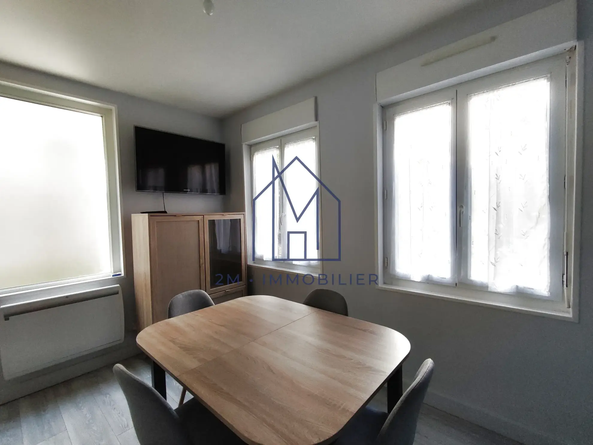Maison en copropriété proche du port du Tréport - 2 chambres, séjour lumineux 