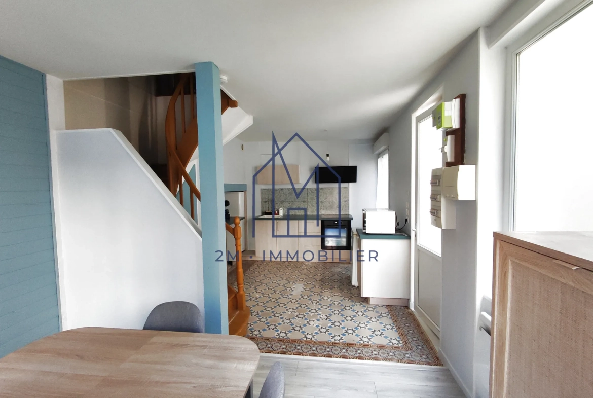 Maison en copropriété proche du port du Tréport - 2 chambres, séjour lumineux 