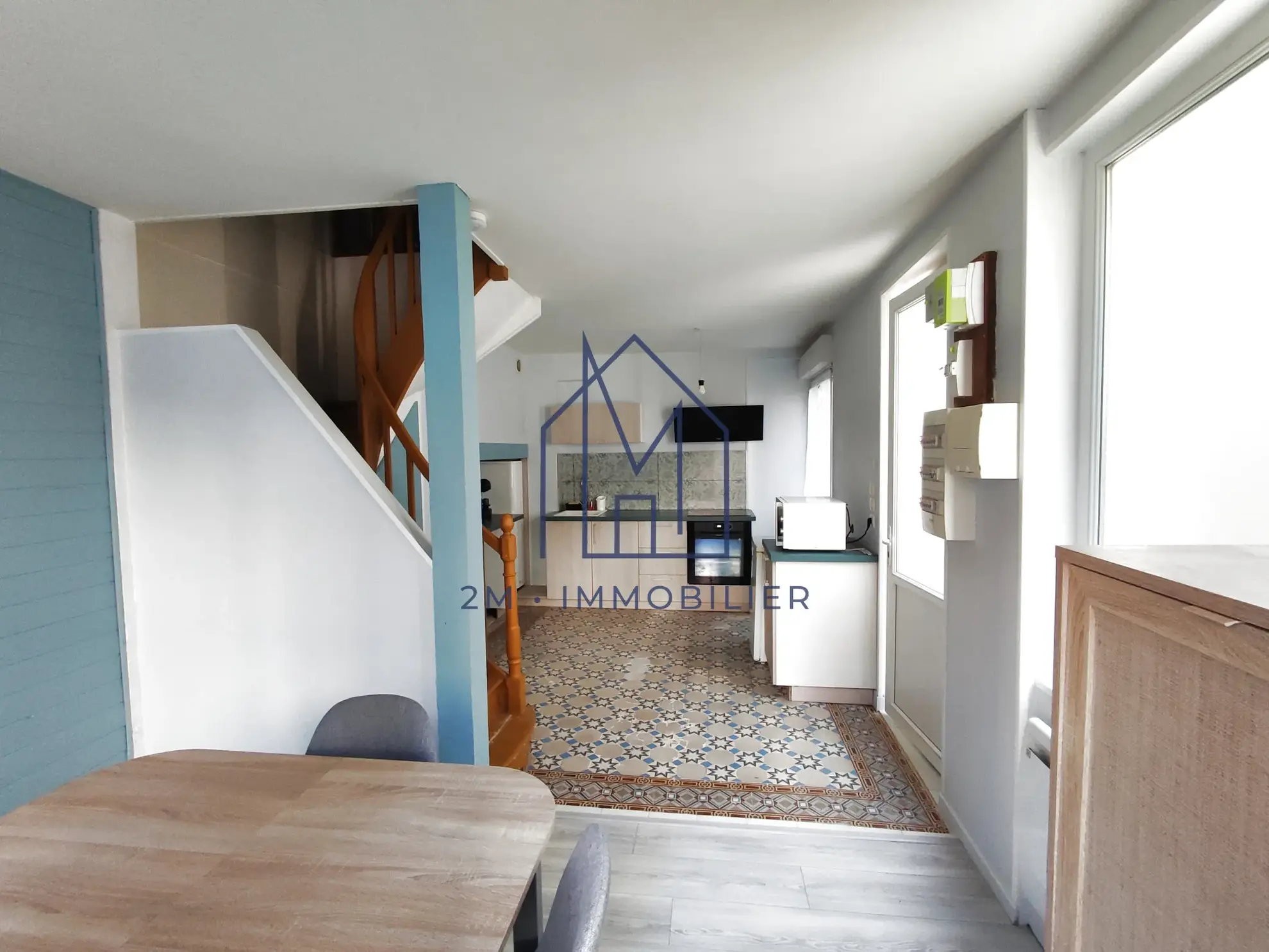 Maison en copropriété proche du port du Tréport - 2 chambres, séjour lumineux 