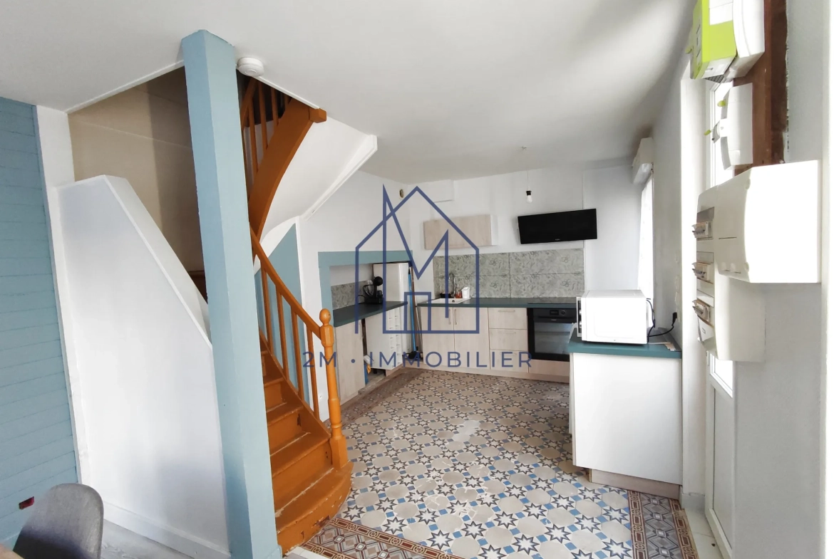Maison en copropriété proche du port du Tréport - 2 chambres, séjour lumineux 
