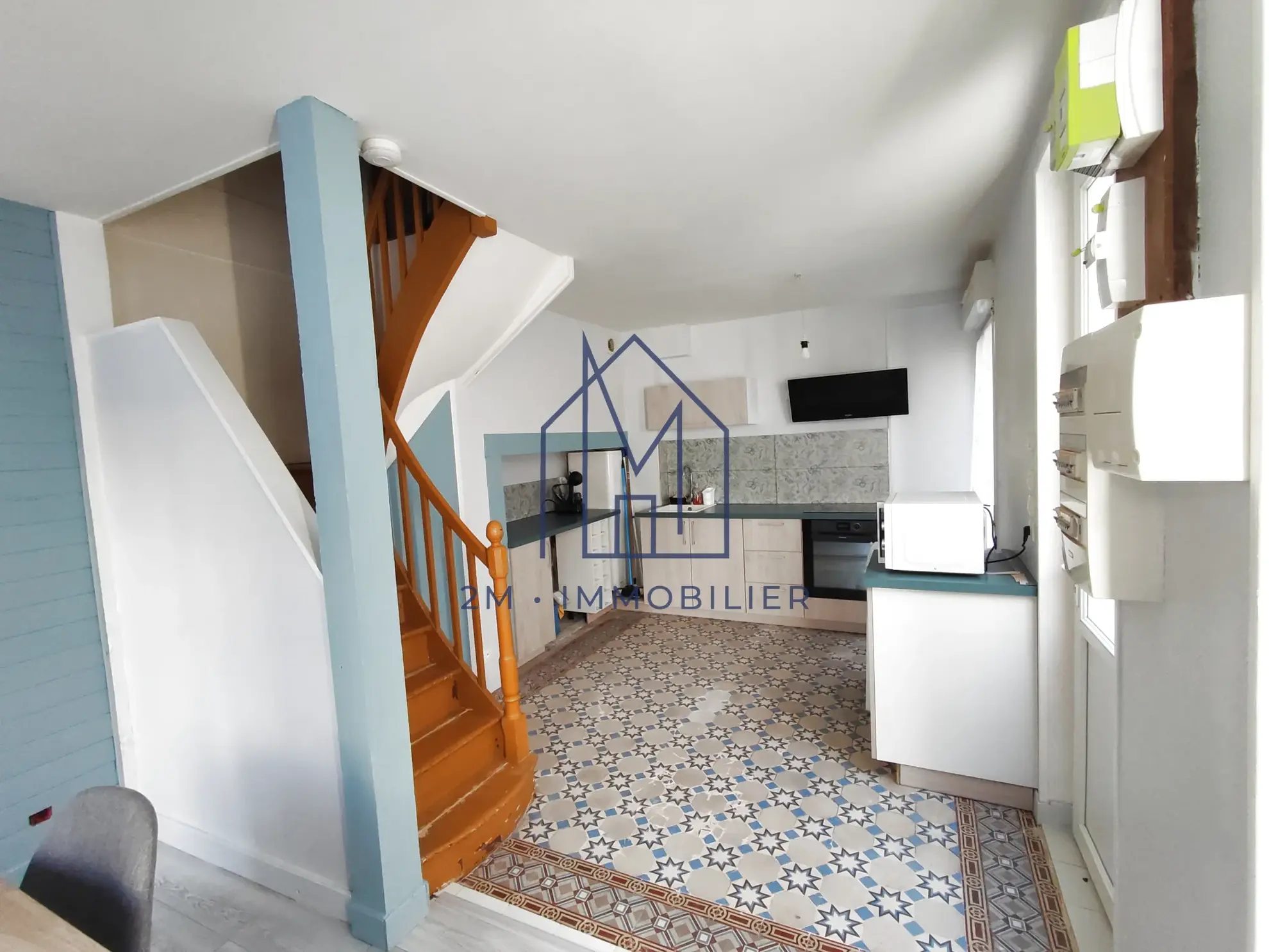 Maison en copropriété proche du port du Tréport - 2 chambres, séjour lumineux 