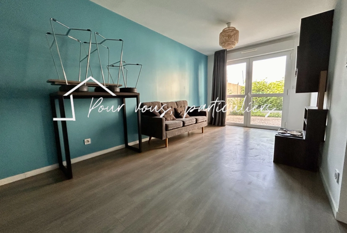 Appartement T3 loué avec cour à Valenciennes – Idéal investissement locatif 