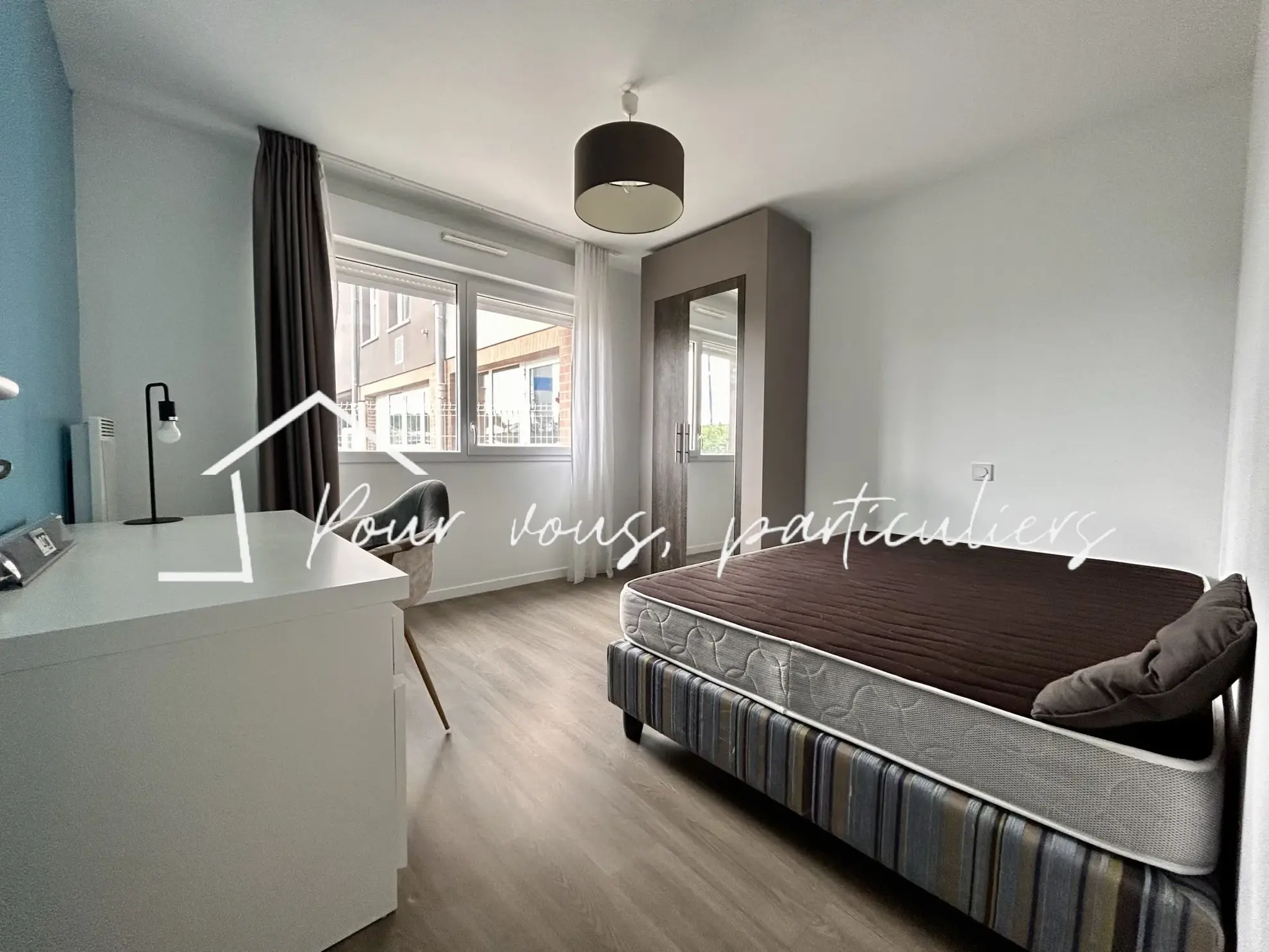 Appartement T3 loué avec cour à Valenciennes – Idéal investissement locatif 