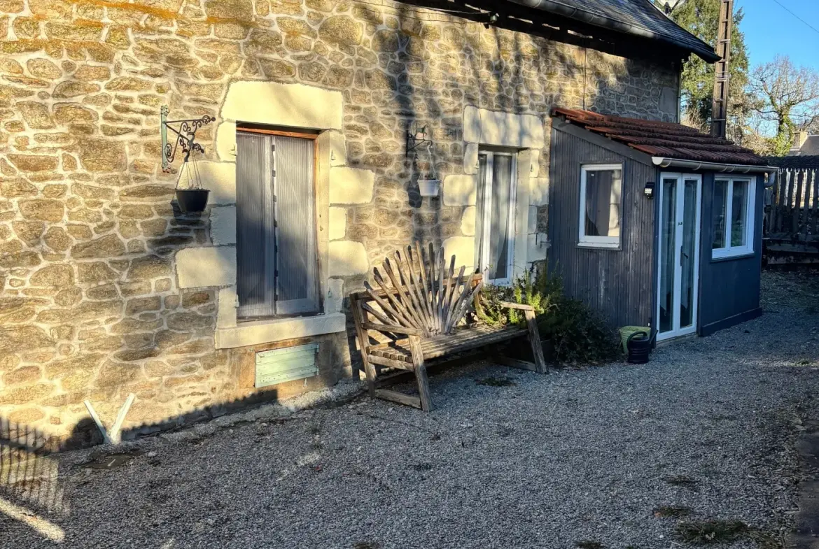 Maison 3 chambres avec garage, dépendances et vue campagne à Bourganeuf 