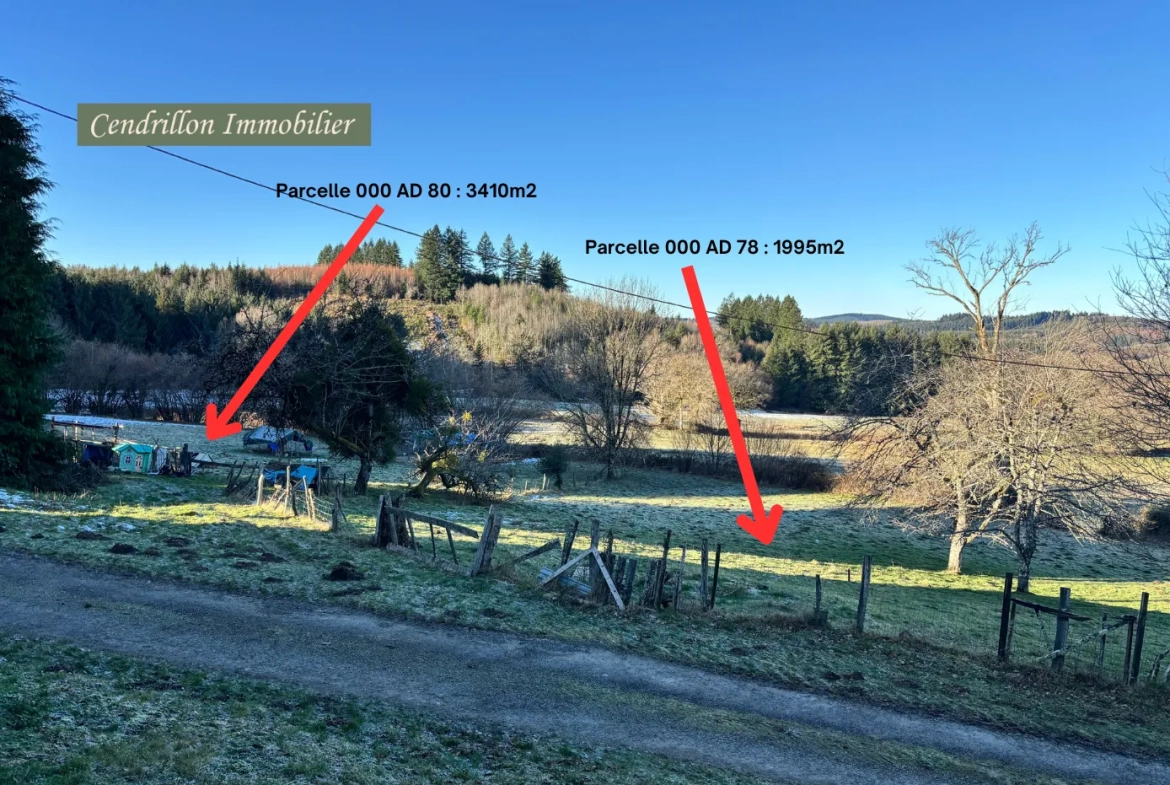 Maison 3 chambres avec garage, dépendances et vue campagne à Bourganeuf 