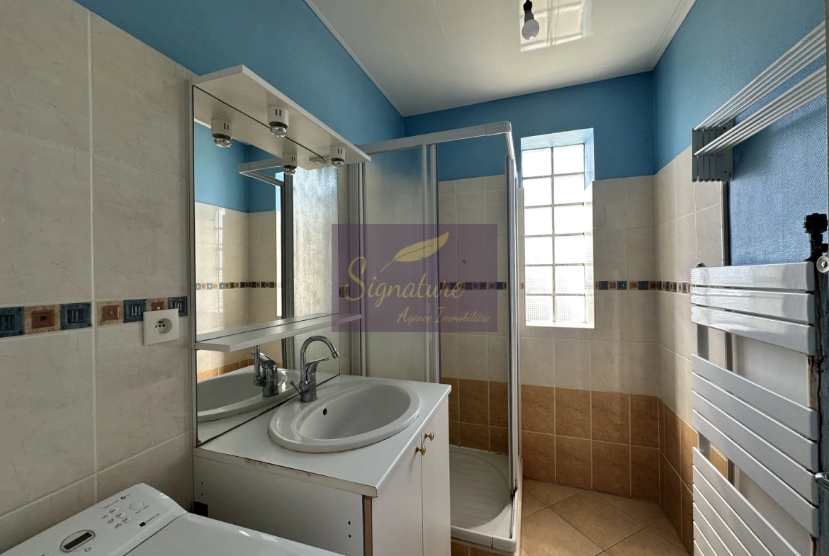 Appartement T3 avec grand balcon plein sud à Le Mans - Dernier étage 