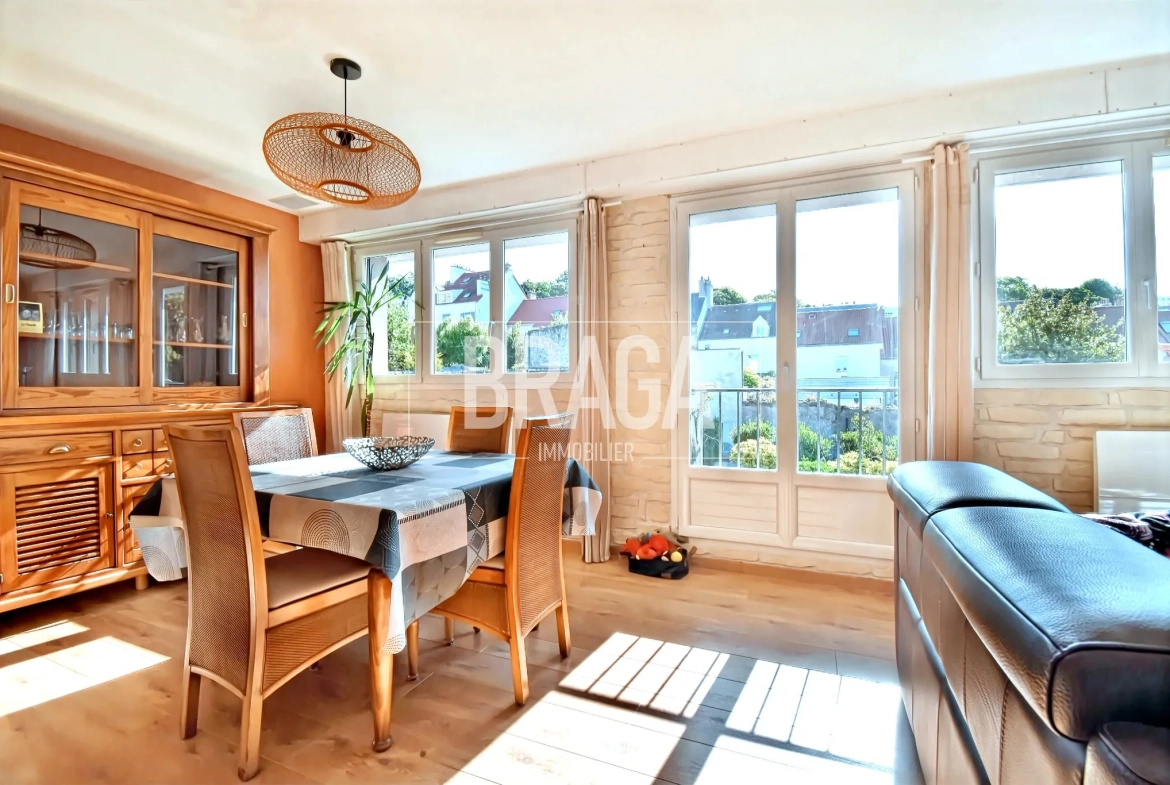 Appartement lumineux de 72 m² avec vue sur la cathédrale à Boulogne-sur-Mer 