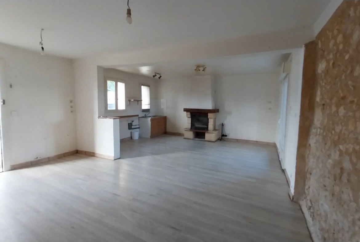 Longère habitable et bâtisse à rénover à Mussidan, proche Bordeaux 