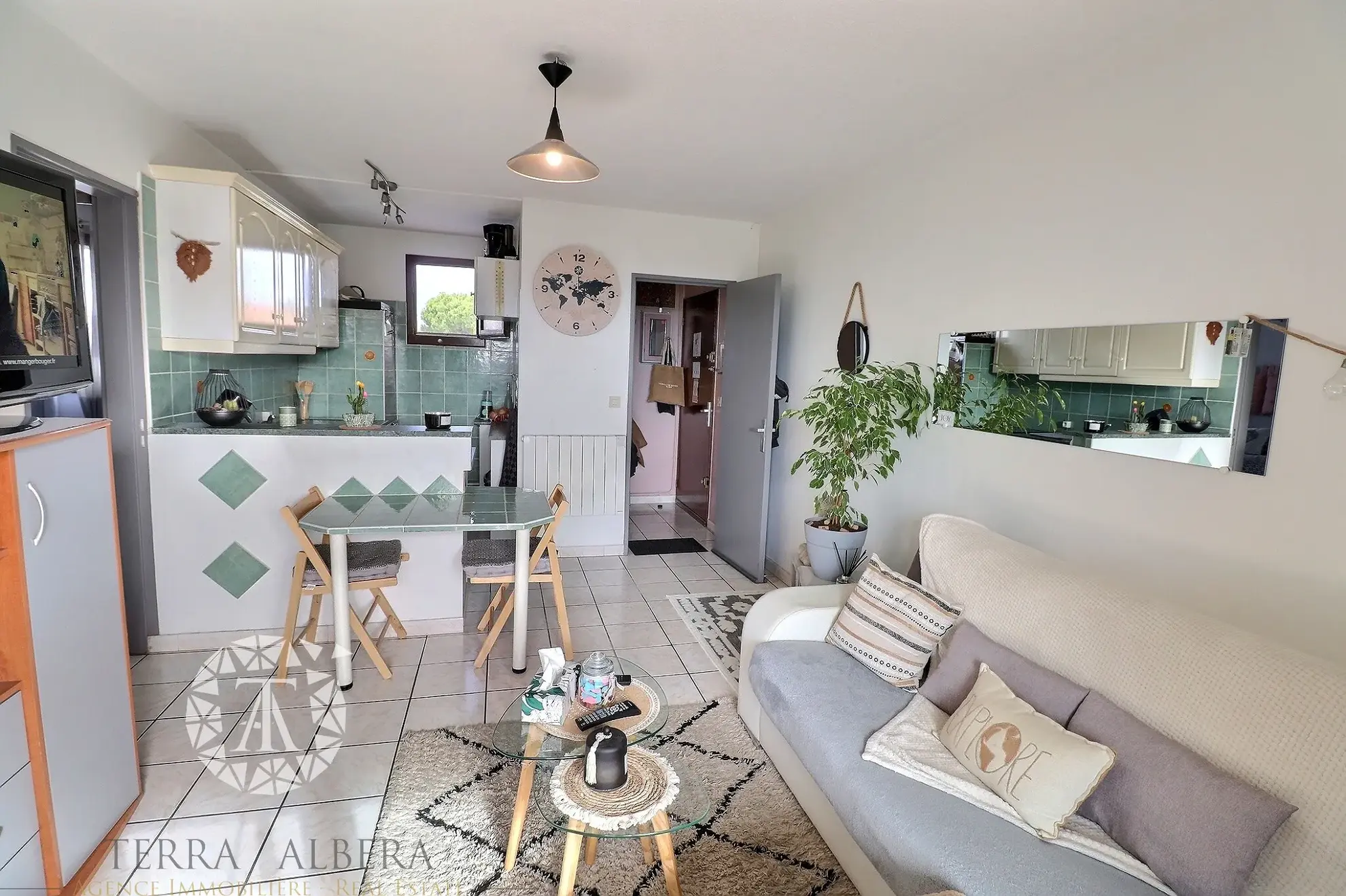 Appartement 3 pièces à Canet Sud avec terrasse et parking à 250m de la mer 
