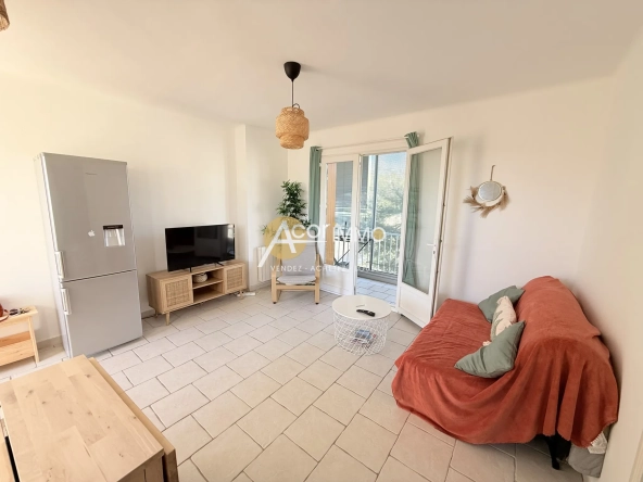 Appartement T2 de 35m² avec loggia et garage à Six Fours Les Plages
