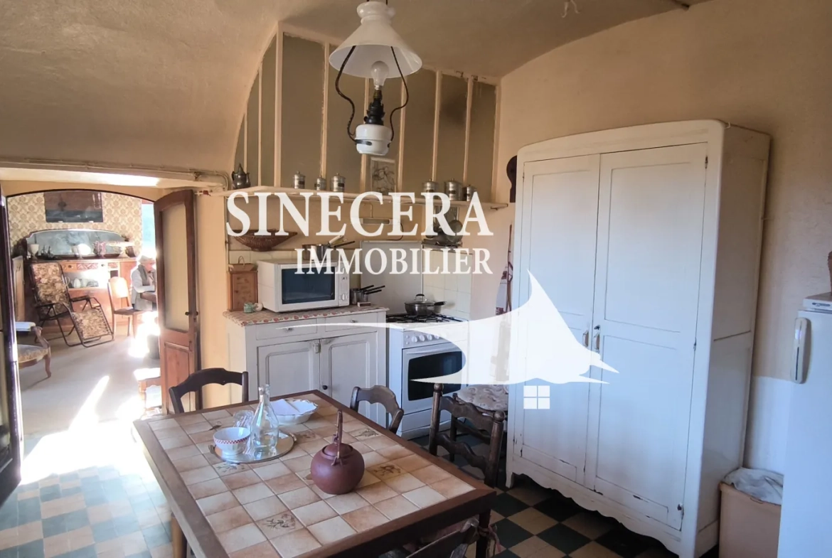 Maison de charme en pierre avec vue panoramique à Conques-en-Rouergue 