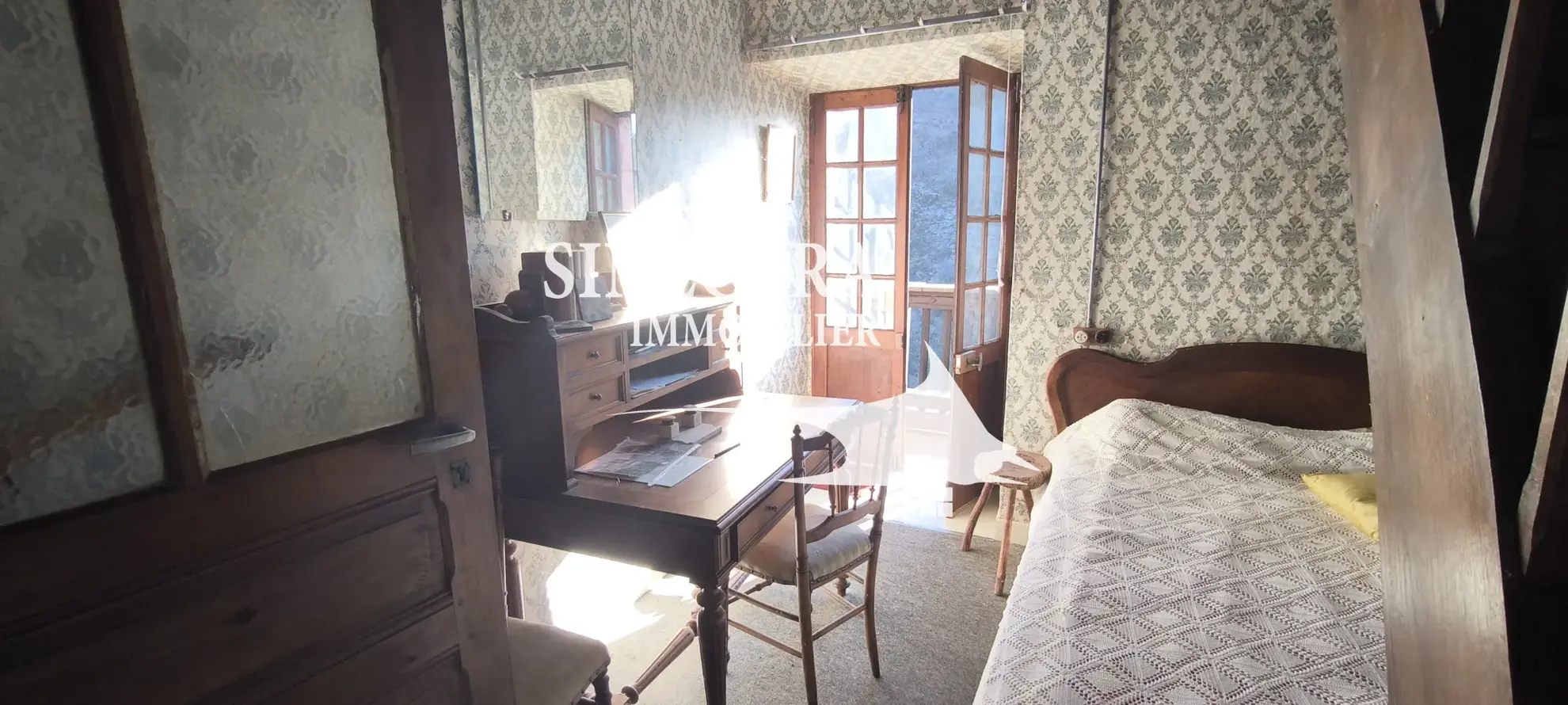 Maison de charme en pierre avec vue panoramique à Conques-en-Rouergue 