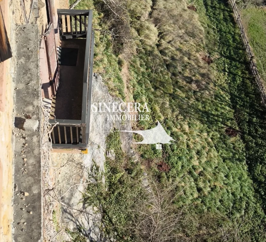 Maison de charme en pierre avec vue panoramique à Conques-en-Rouergue 