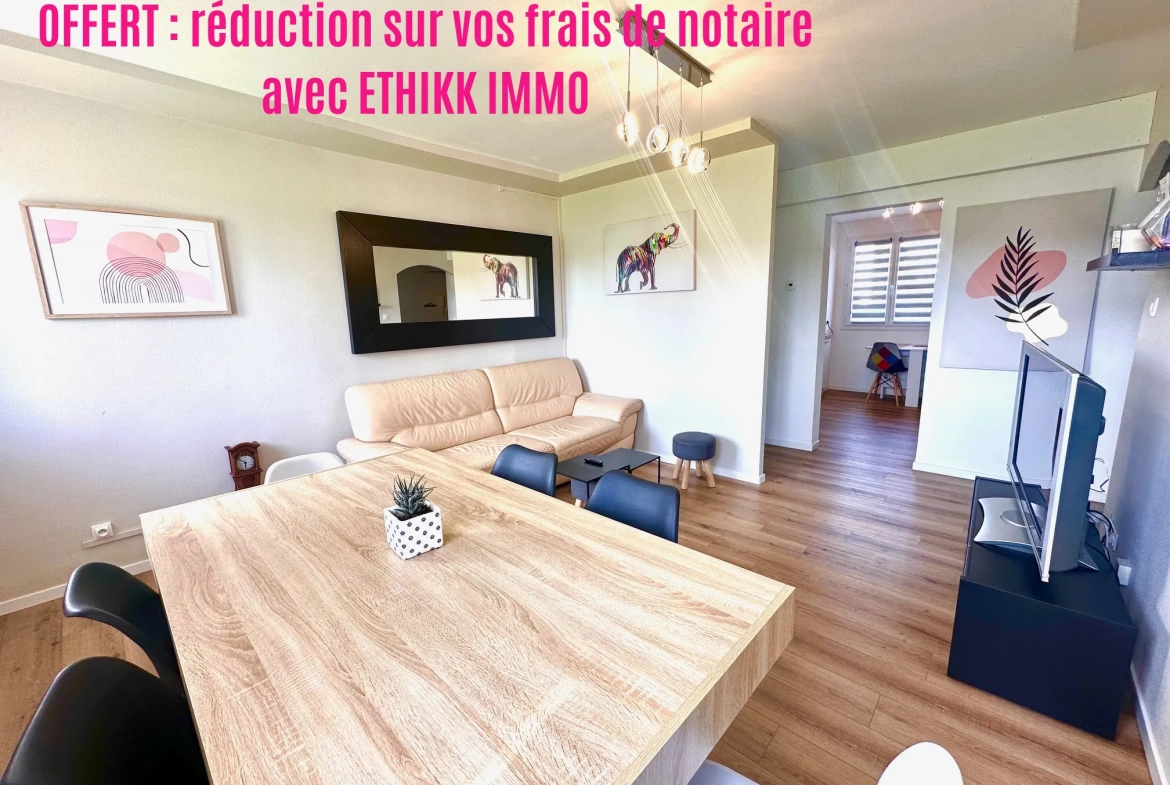 Appartement 3 chambres à Aureilhan avec forte rentabilité locative (Airbnb), idéal investissement 
