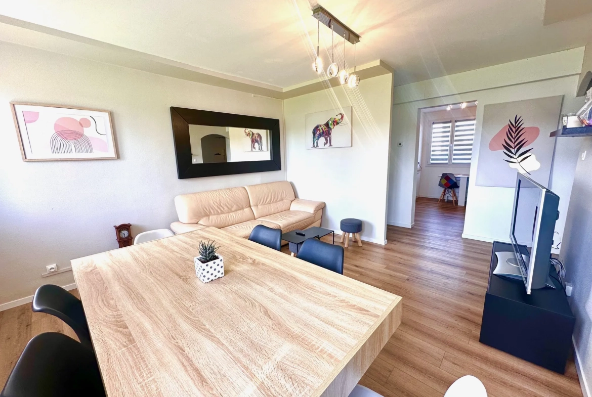 Appartement 3 chambres à Aureilhan avec forte rentabilité locative (Airbnb), idéal investissement 