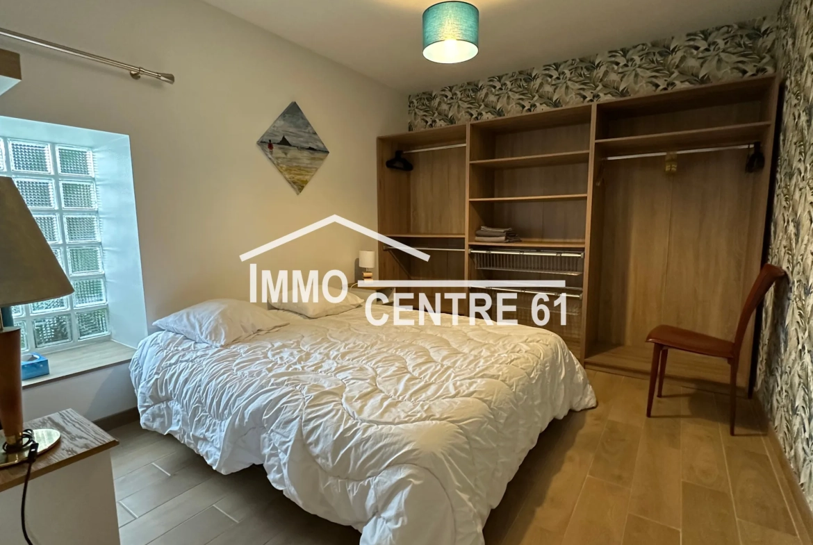 Maison rénovée avec dépendance à Bagnoles de l'Orne - 107 500 € 