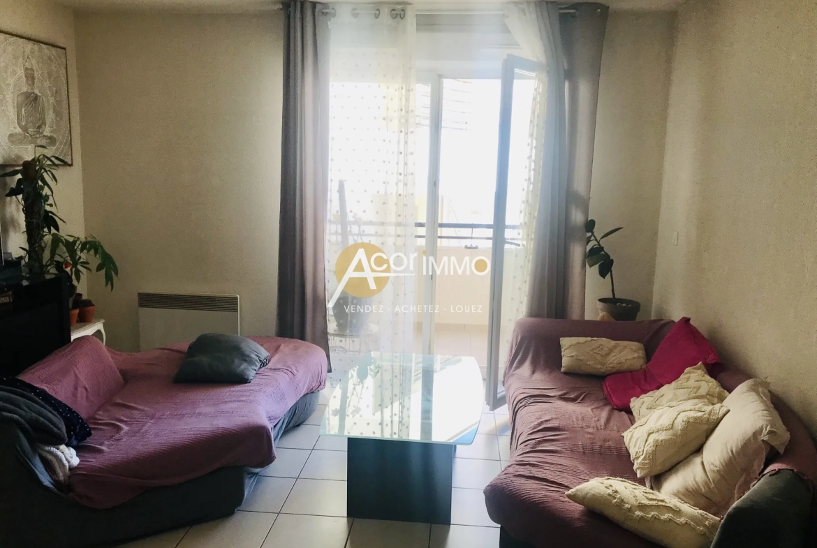 Appartement 68m² avec 2 chambres à La Seyne-sur-Mer, résidence sécurisée 