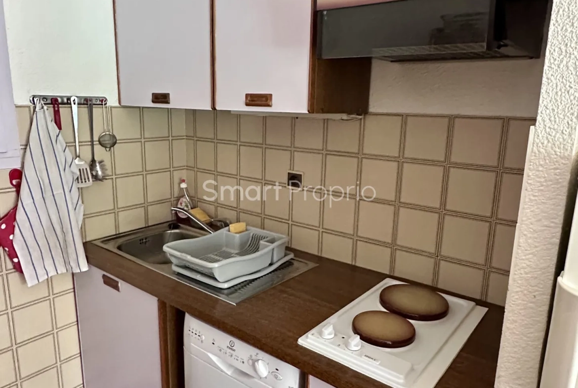 Appartement T2 avec jardin à vendre à Gréoux-les-Bains 