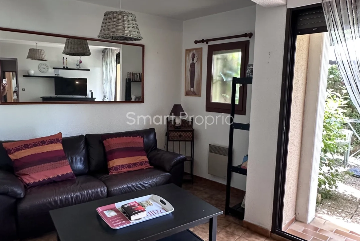 Appartement T2 avec jardin à vendre à Gréoux-les-Bains 