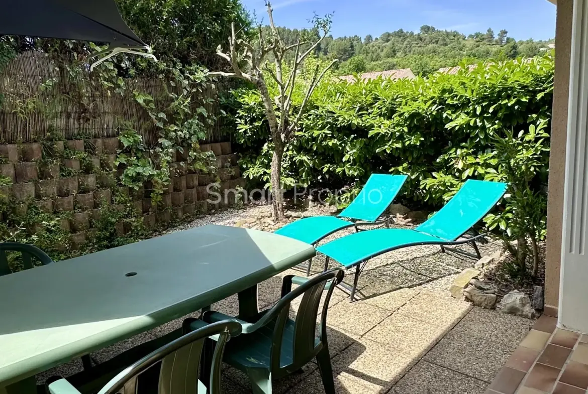 Appartement T2 avec jardin à vendre à Gréoux-les-Bains 