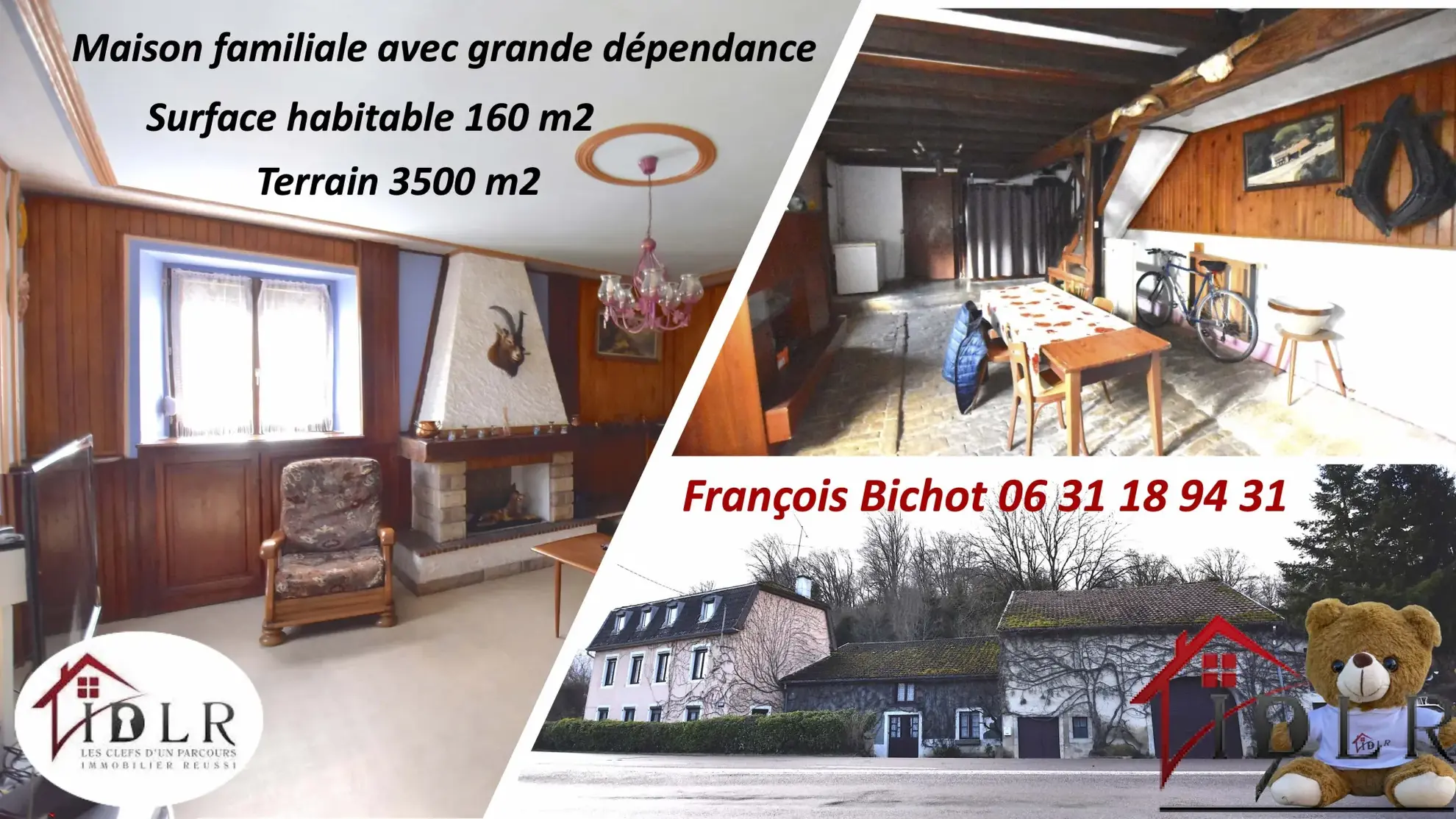 Maison spacieuse de 160 m² avec dépendance à Lougres - Opportunité familiale ou investisseur 