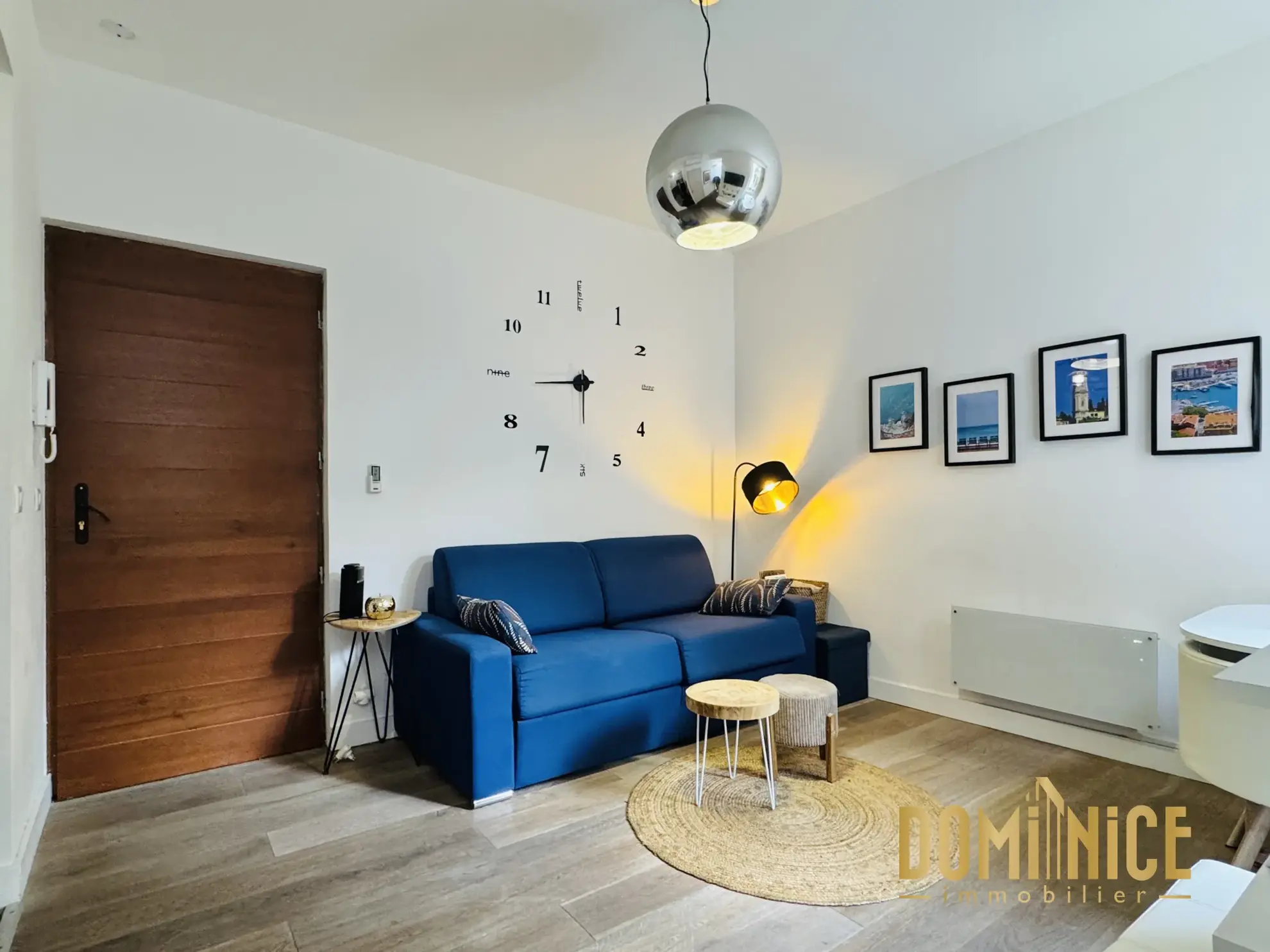 Charmant appartement 2 pièces rénové avec terrasse à Nice Port 