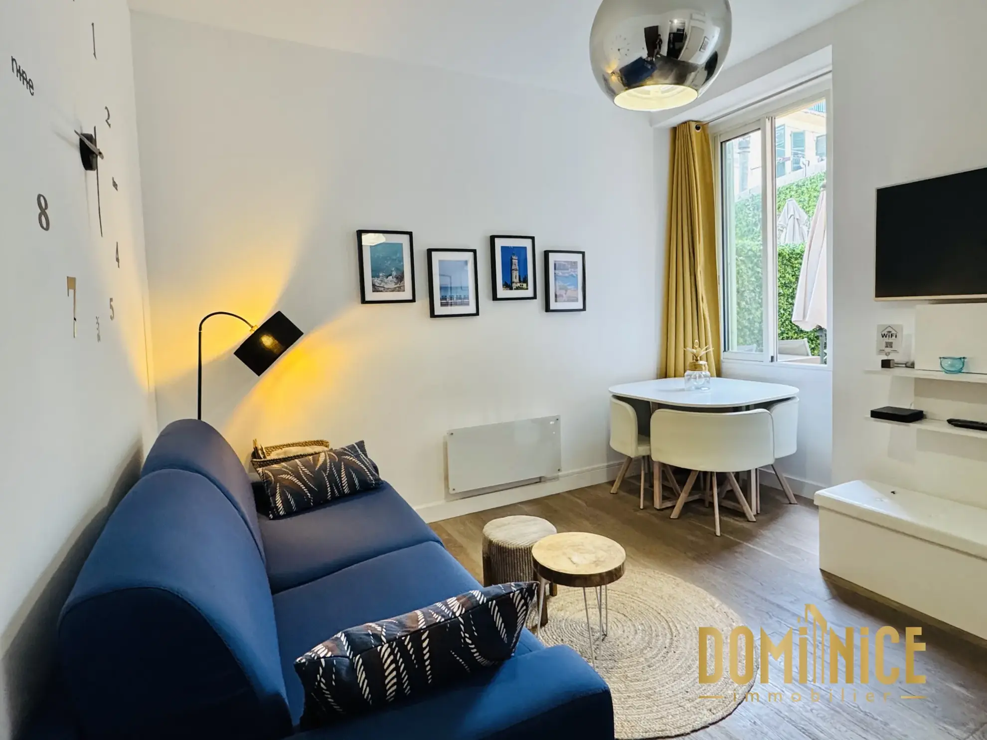 Charmant appartement 2 pièces rénové avec terrasse à Nice Port 