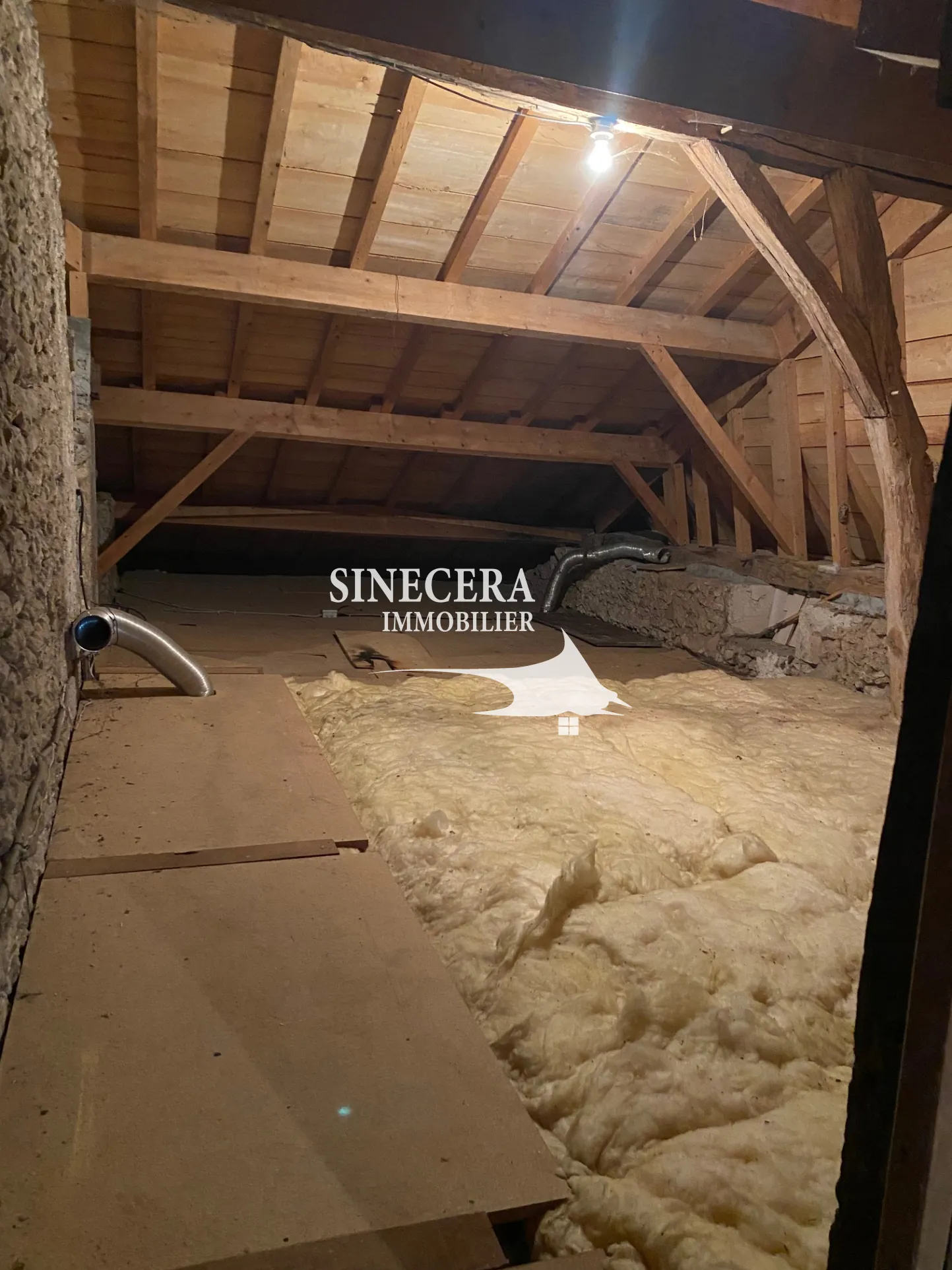 Maison en pierre avec deux habitations indépendantes à Riberac (24) 