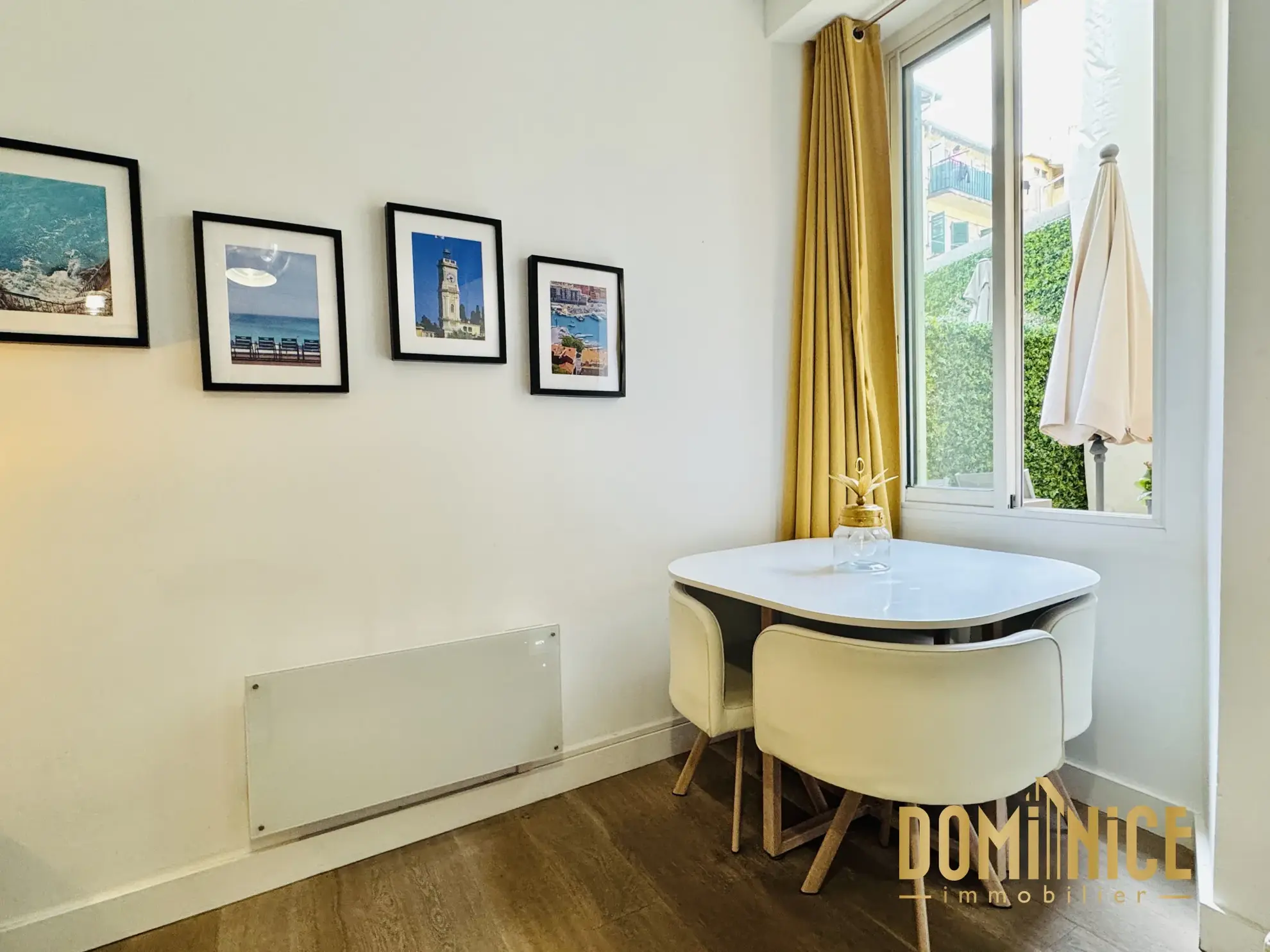 Charmant appartement 2 pièces rénové avec terrasse à Nice Port 