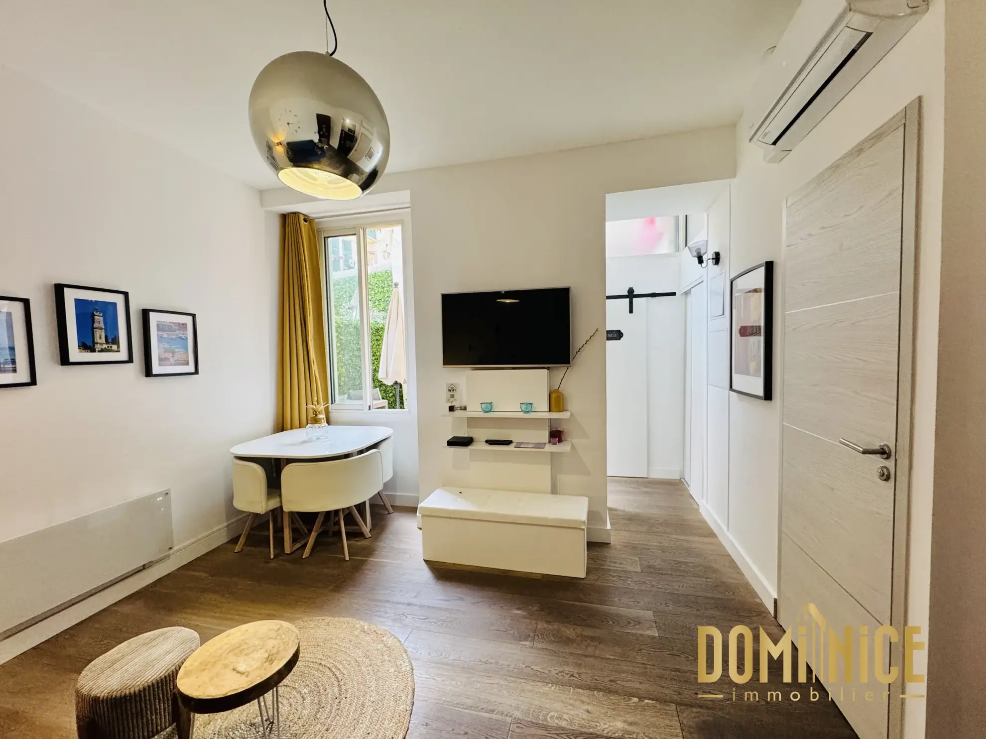 Charmant appartement 2 pièces rénové avec terrasse à Nice Port 