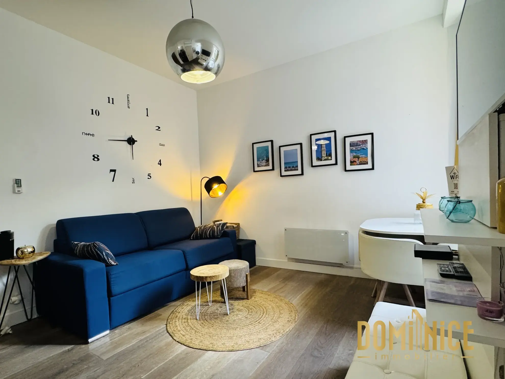 Charmant appartement 2 pièces rénové avec terrasse à Nice Port 