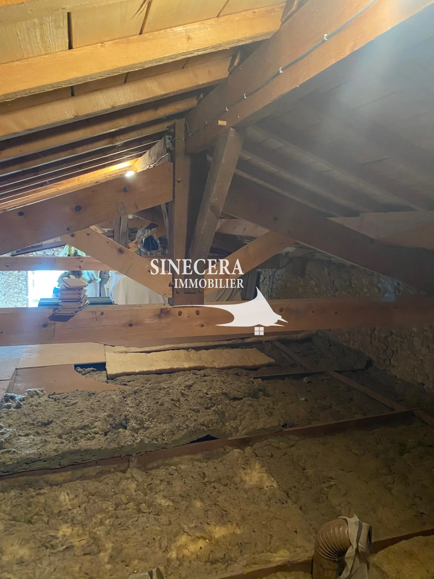 Maison en pierre avec deux habitations indépendantes à Riberac (24) 