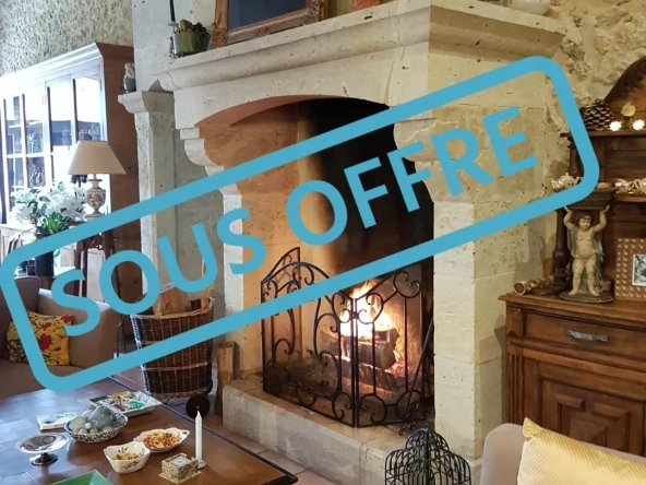 Maison de village en pierre de 220 m² avec terrain de 1400 m² à Vic-Fezensac