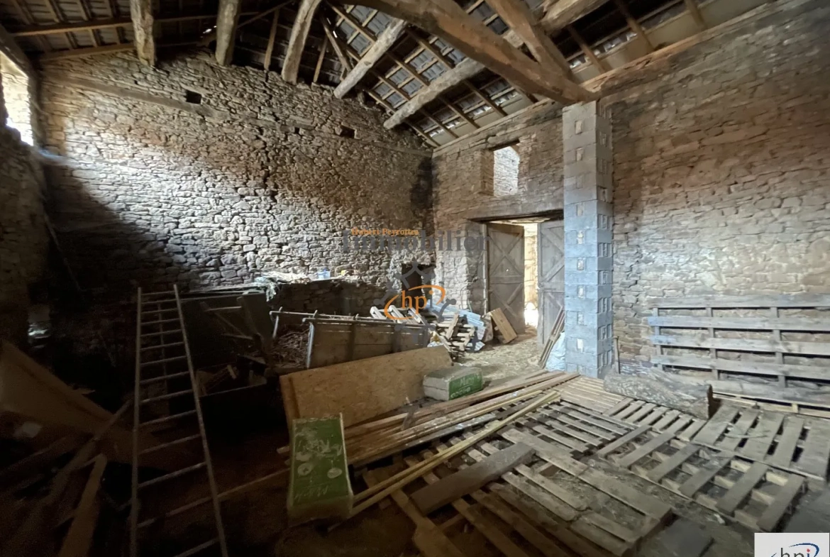 Vente maison avec dépendances, terrasse et terrain à Saint Sernin sur Rance 
