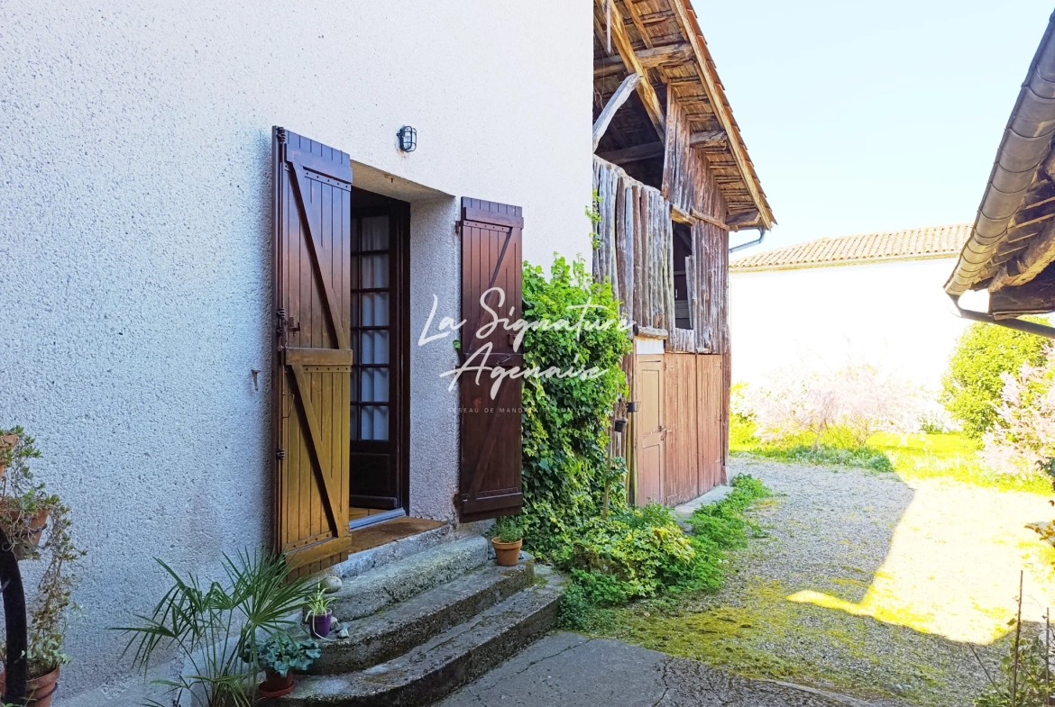 Grande propriété de 225,50 m² avec terrain, dépendances et garage à Sérignac-sur-Garonne 