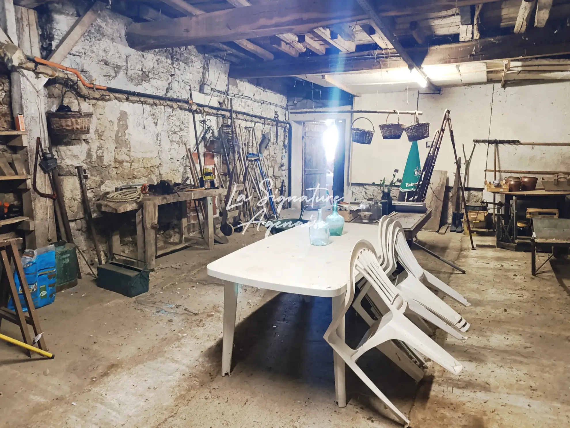 Grande propriété de 225,50 m² avec terrain, dépendances et garage à Sérignac-sur-Garonne 