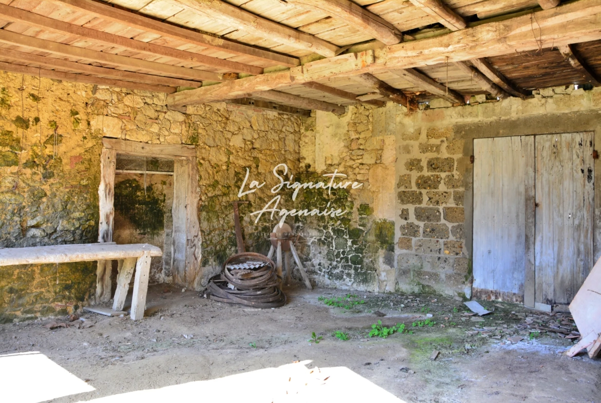 Grande propriété de 225,50 m² avec terrain, dépendances et garage à Sérignac-sur-Garonne 