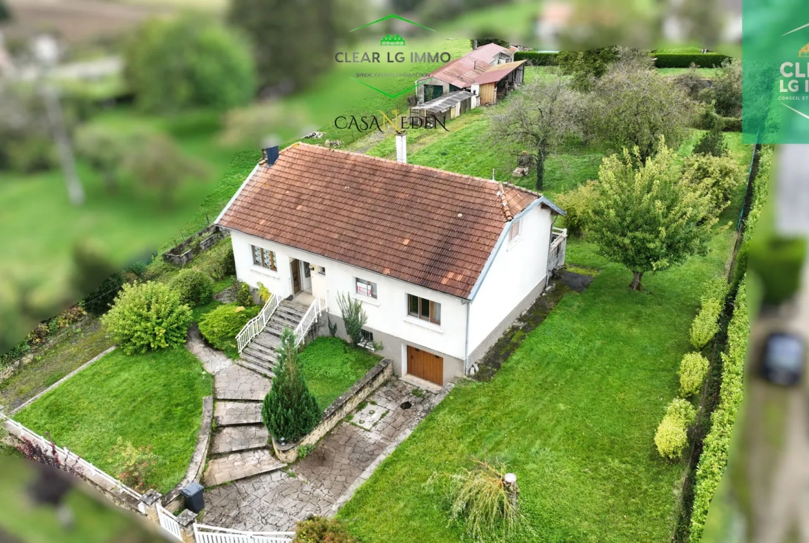 Maison spacieuse à rénover à Charency-Vezin avec terrain et dépendances 