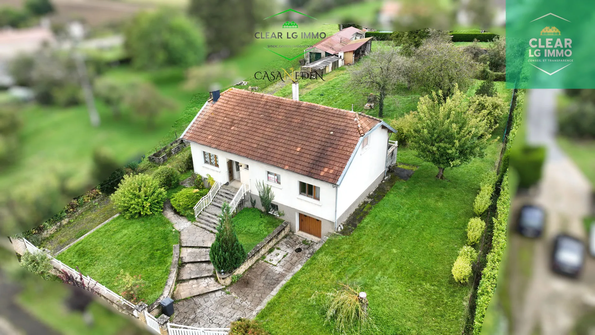 Maison spacieuse à rénover à Charency-Vezin avec terrain et dépendances 