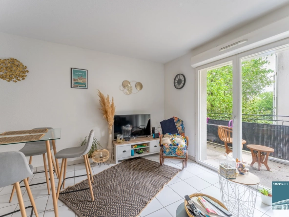Appartement T2 récent avec terrasse à Mérignac Capeyron, idéal proche transport