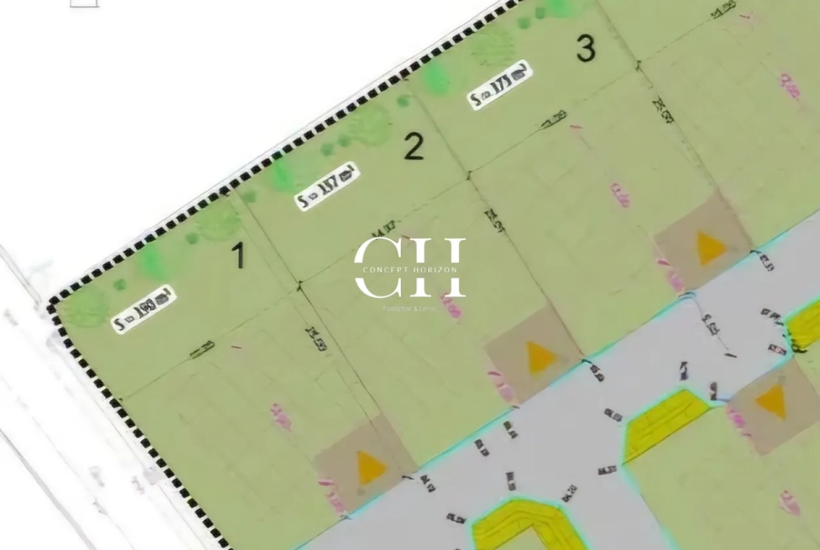 Terrain à vendre à Plouha – Proche de la mer, constructible et viabilisé, environ 373 m² 