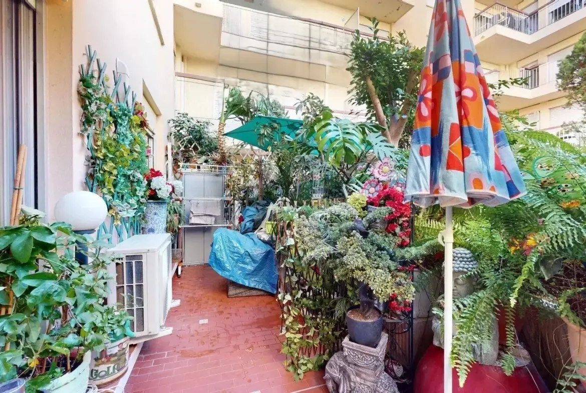 Appartement 2 pièces de 48 m² avec terrasse à Nice Nord 