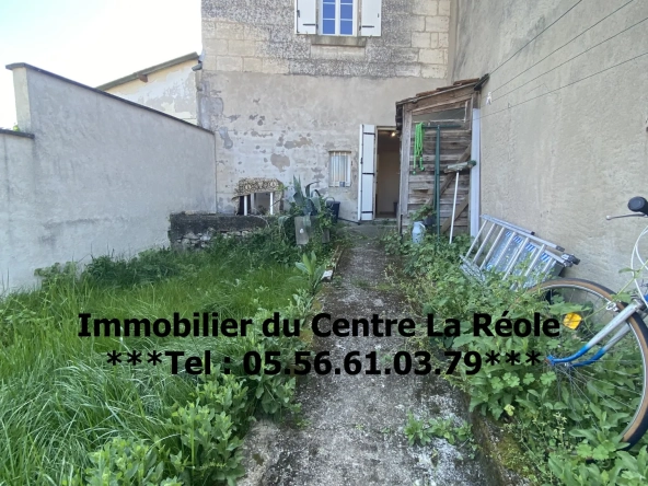Maison de ville en pierre de 115 m² avec jardin à La Réole
