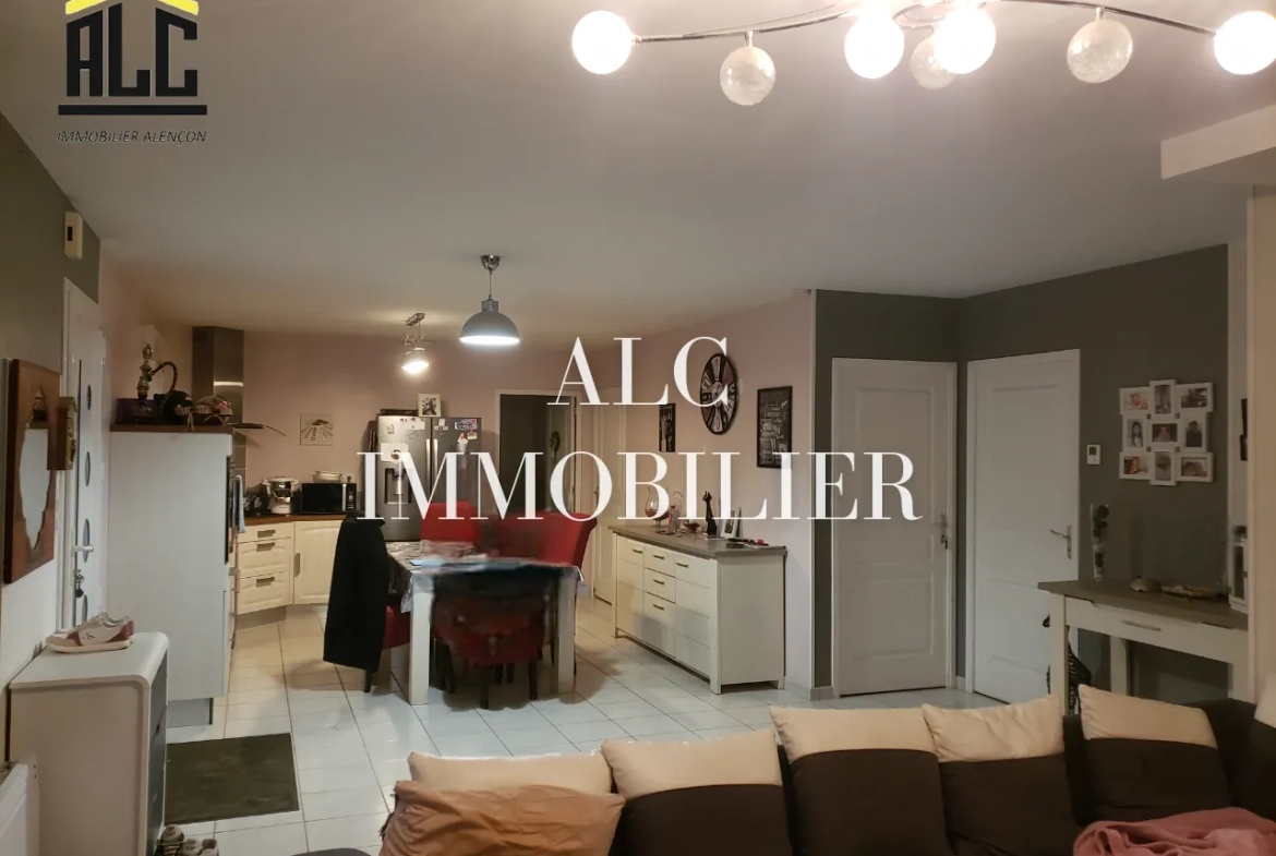 Maison de plain-pied de 94 m² à vendre près de L'Aigle 