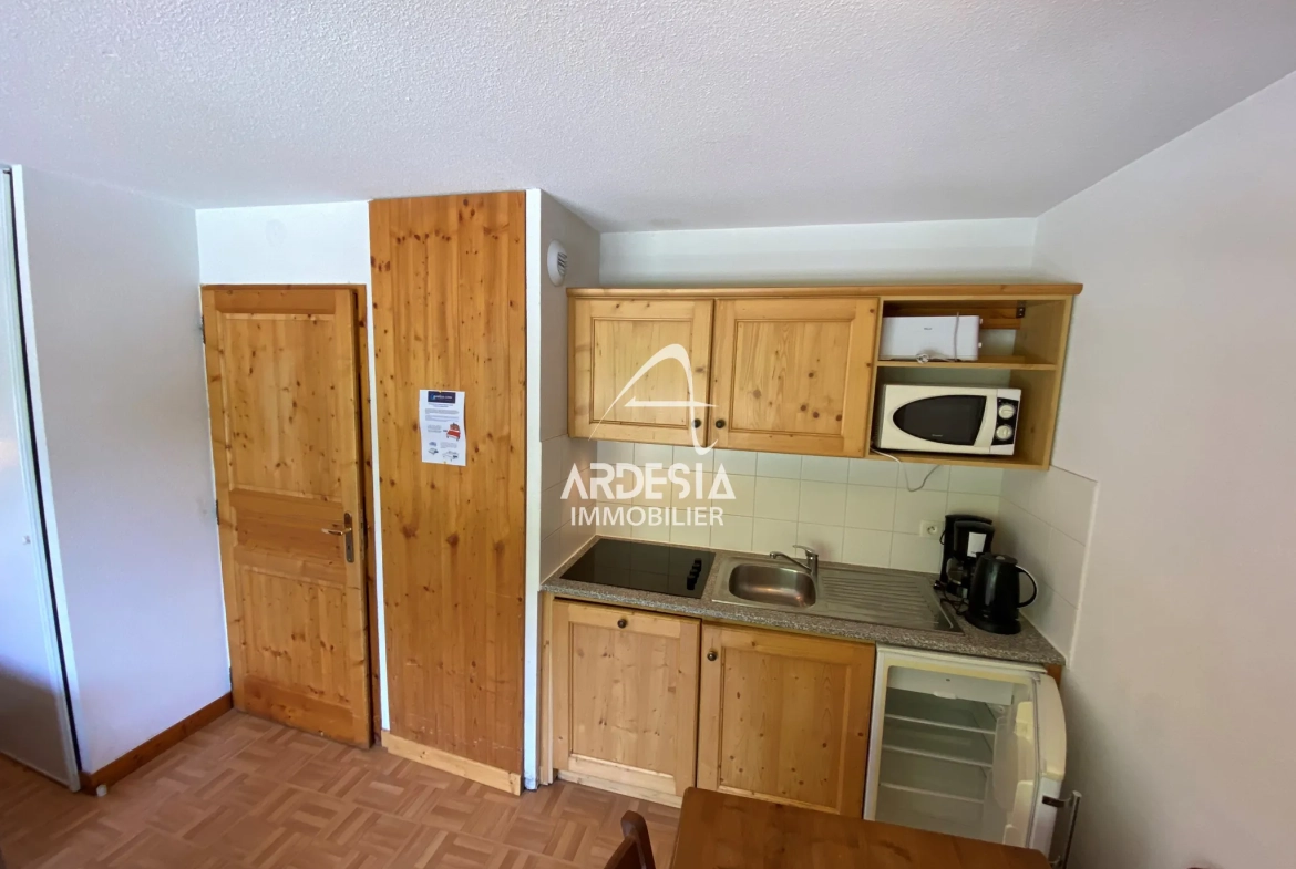 Appartement 2 pièces avec vue montagne à Saint-Sorlin d'Arves 