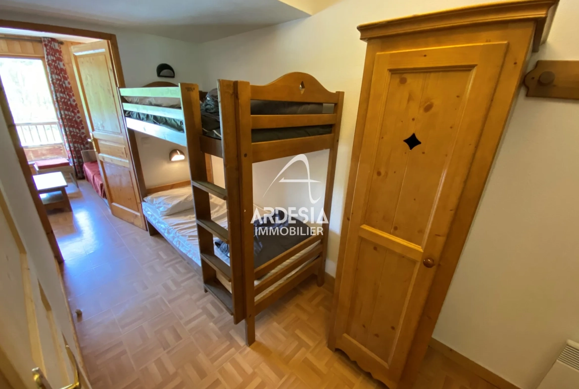 Appartement 2 pièces avec vue montagne à Saint-Sorlin d'Arves 