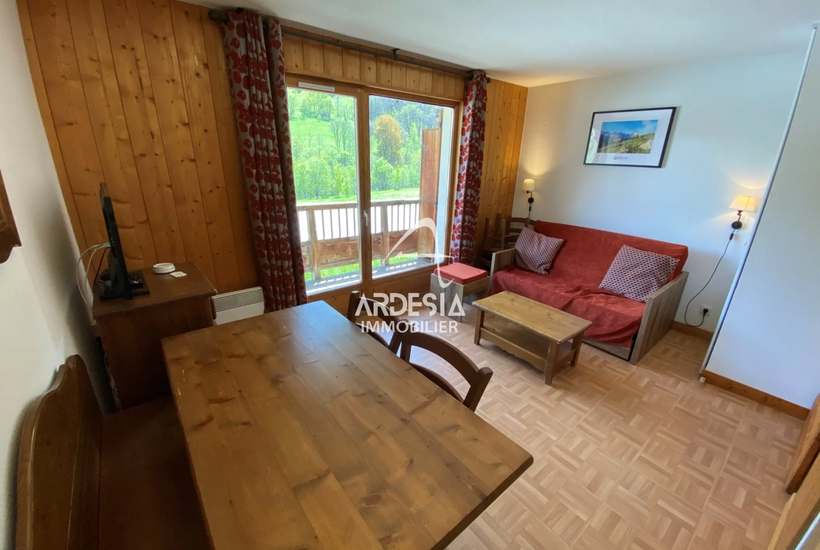 Appartement 2 pièces avec vue montagne à Saint-Sorlin d'Arves 